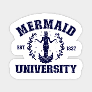 Mermaid University (Mono) Magnet