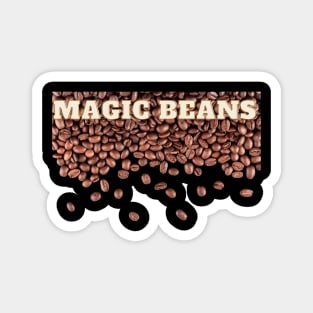 Magic Beans - Kaffee Bohnen Regen Magnet