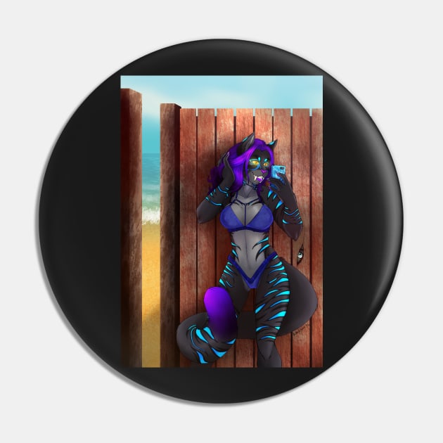 Neah'an: Beach changing room selfie - Bikini Pin by KeishaMaKainn