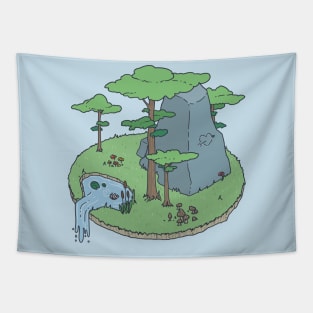 Serene Scenery Tapestry