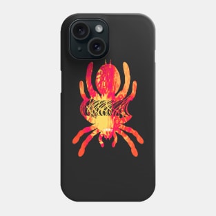 Tarantula Silhouette 60 (Tie Dye) Phone Case