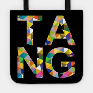 Tang, name, typography Tote