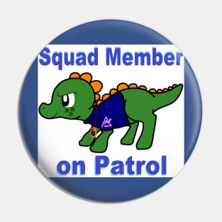 Squad Member on Patrol Pin