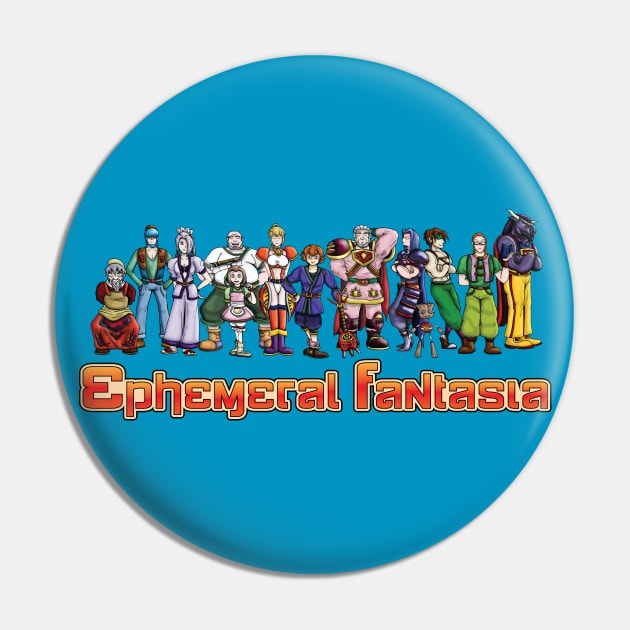 Ephemeral Fantasia Heroes Pin by WarioPunk