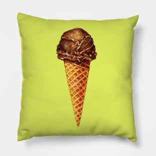 Chocolate Scoop Pillow