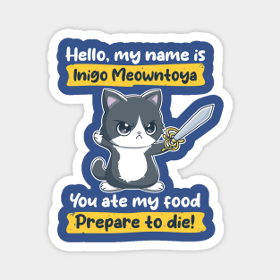 Inigo Meowntoya Magnet