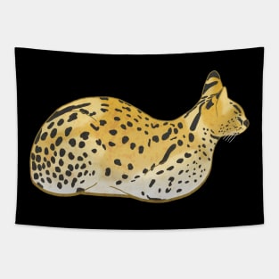 Just the Serval Loaf Tapestry