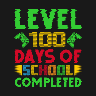 Level 100 Days Of School Completed T-Shirt