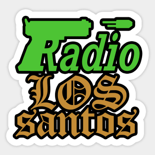 Los Santos Customs Grand Theft Auto GTA V Sticker Size 14 CM Oracal Germany