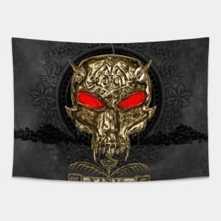 Awesome skull Tapestry