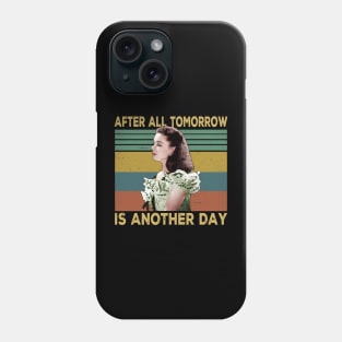 Chic Loose Black Vintage Casual Loose Black Leisure Scarlett OHara Gone With Wind Phone Case