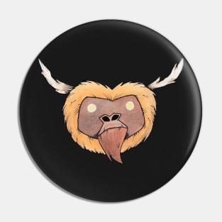 Beefalo Don't Starve Fanart Pin