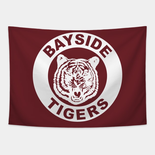 Bayside Tigers Tapestry by MindsparkCreative