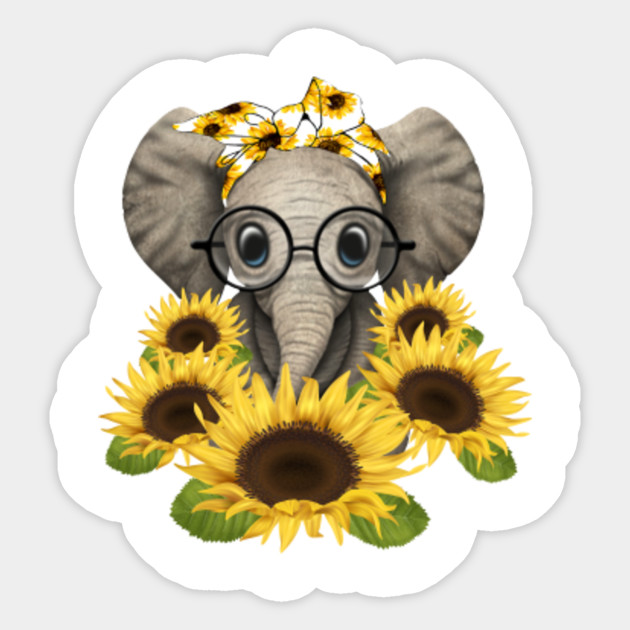 Free Free Elephant Sunflower Svg 157 SVG PNG EPS DXF File