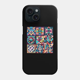 an abstract t-shirt design Phone Case