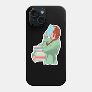 Head in the books Phone Case