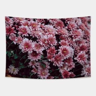 Pink Spring Flowers Tapestry