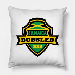 Jamaica Bobsled Team Pyeongchang 2018 Pillow