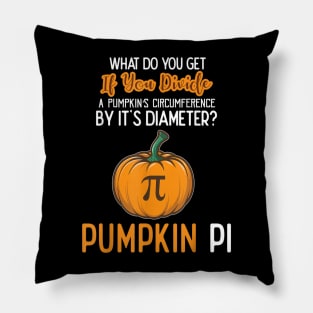 Halloween Pumpkin PI Funny Math Novelty  Gift idea Pillow
