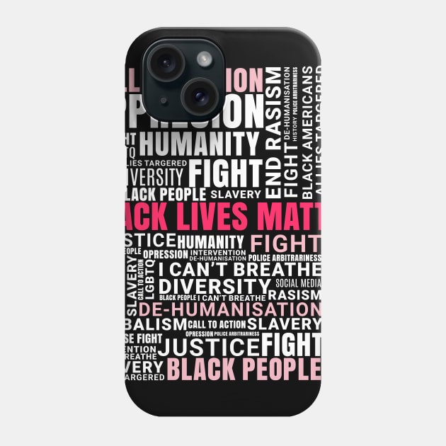 Black Lives Matter Phone Case by johnnie2749