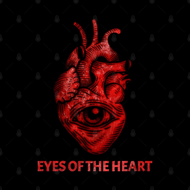 Eyes of the heart red by Wiseeyes_studios