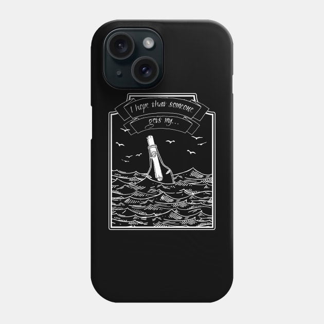 Message in a Bottle Phone Case by GradientPowell