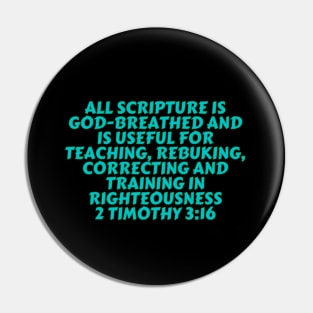 Bible Verse 2 Timothy 3:16 Pin