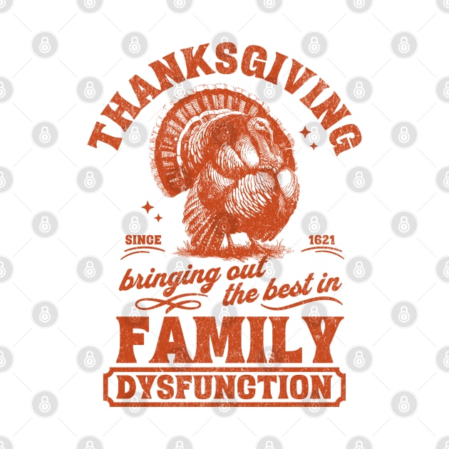 Thanksgiving Bringing Out The Best In Family Dysfunction by OrangeMonkeyArt