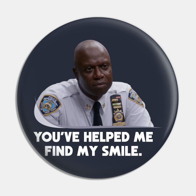 You've Helped Me Find My Smile Pin by JJFDesigns