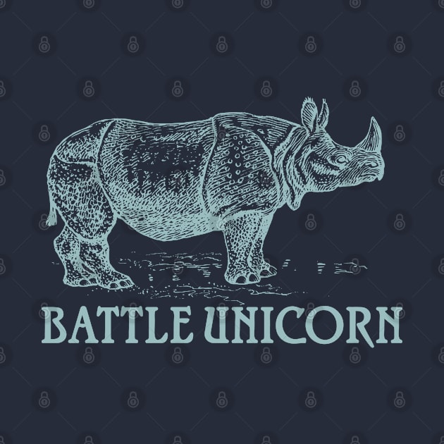 Battle Unicorn - Rhinoceros - Rhino by MonkeyKing