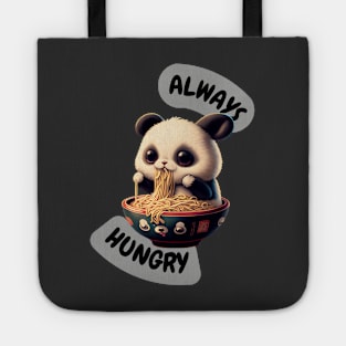 Always Hungry Panda Tote