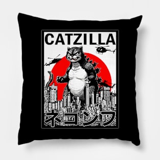 Catzilla Pillow