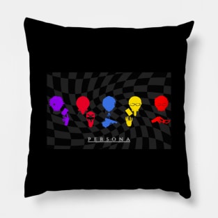 Persona Protagonists Art Pillow