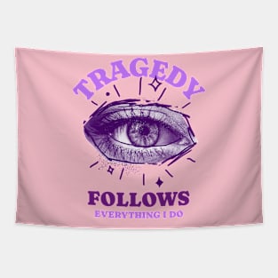 Tragedy Eye Tapestry