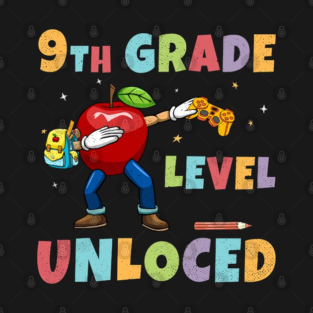 9th Grade Level Unlocked Dabbing Apple Game Pad by kaza191