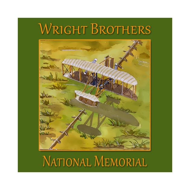 Wright Brothers National Memorial, Kitty Hawk North Carolina by WelshDesigns