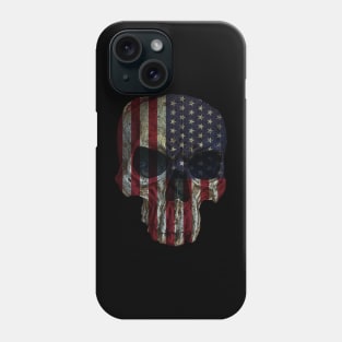 US FLAG SKULL Phone Case