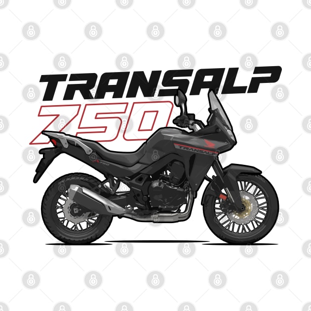 XL750 - Transalp - Black by Tomislav Lozić