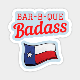 Texas BBQ Shirt Magnet