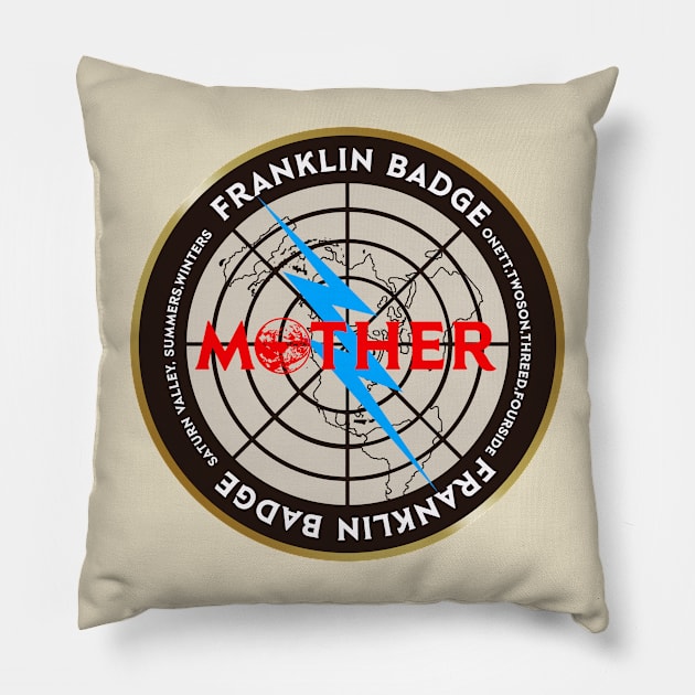 Franklin Badge Pillow by Best & Co.