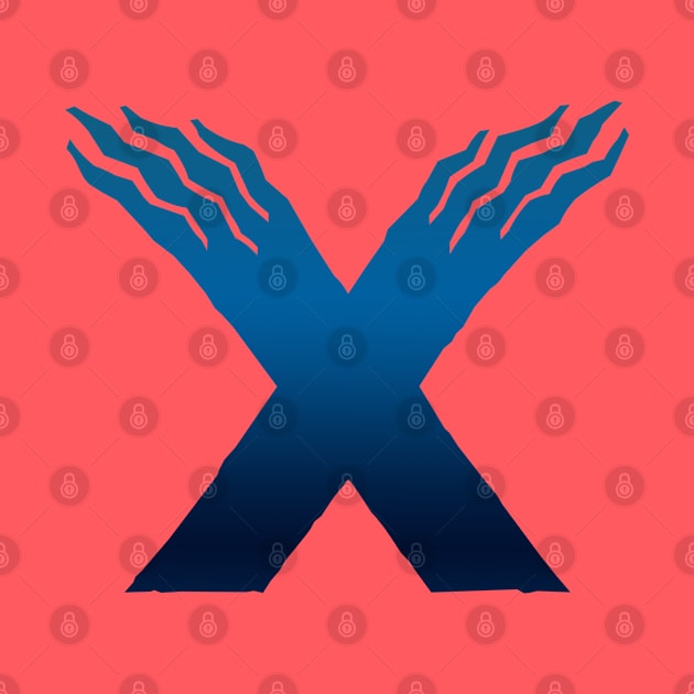 Monster X Logo by FireFlea
