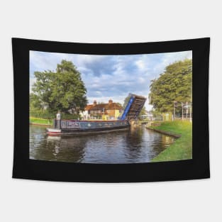 The Lift Bridge at Aldermaston Tapestry