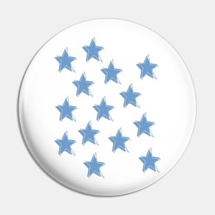 Blue Stars Pin