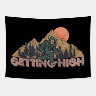 Getting High with Bigfoot Tapestry