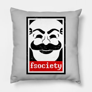 Mr. Robot FSociety Obey Pillow