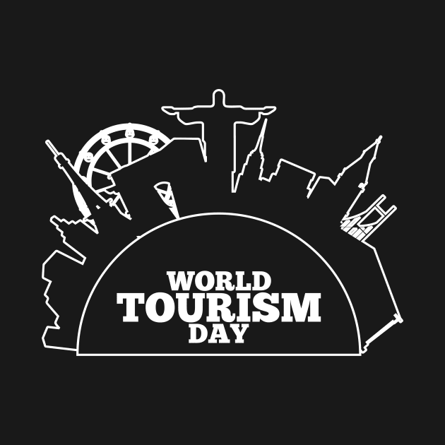 World Tourism Day - Explore New Country And Places by mangobanana