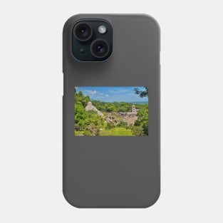 Palenque. View from the Temple of the Cross. Phone Case