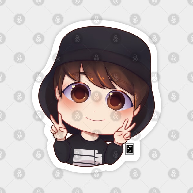 Jungkook BTS Chibi Magnet by MitsuDai