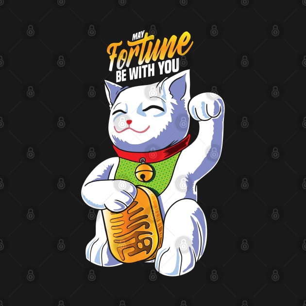 Fortune Cat May Fortune be with you by Littlelimehead