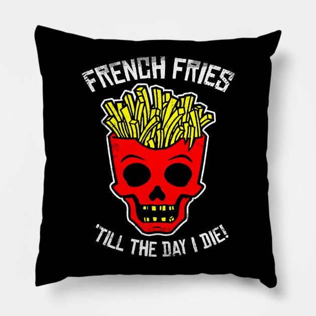 French Dies Pillow by blairjcampbell